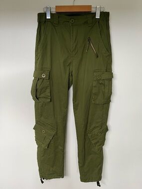 Olive Green Women’s High Rise Cargo Pants